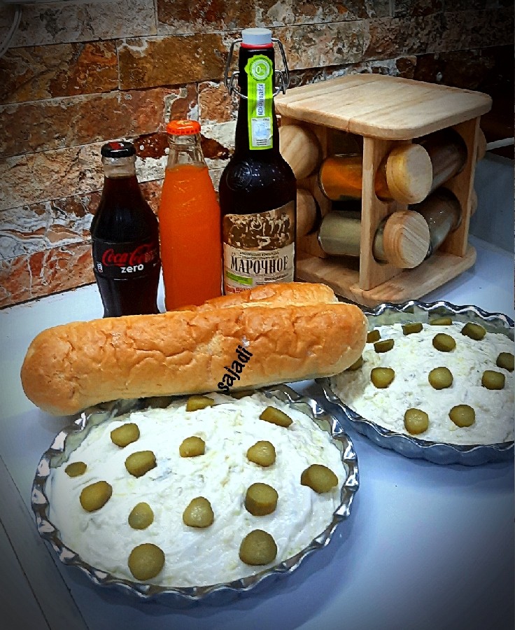 عکس سالاد الویه ساده