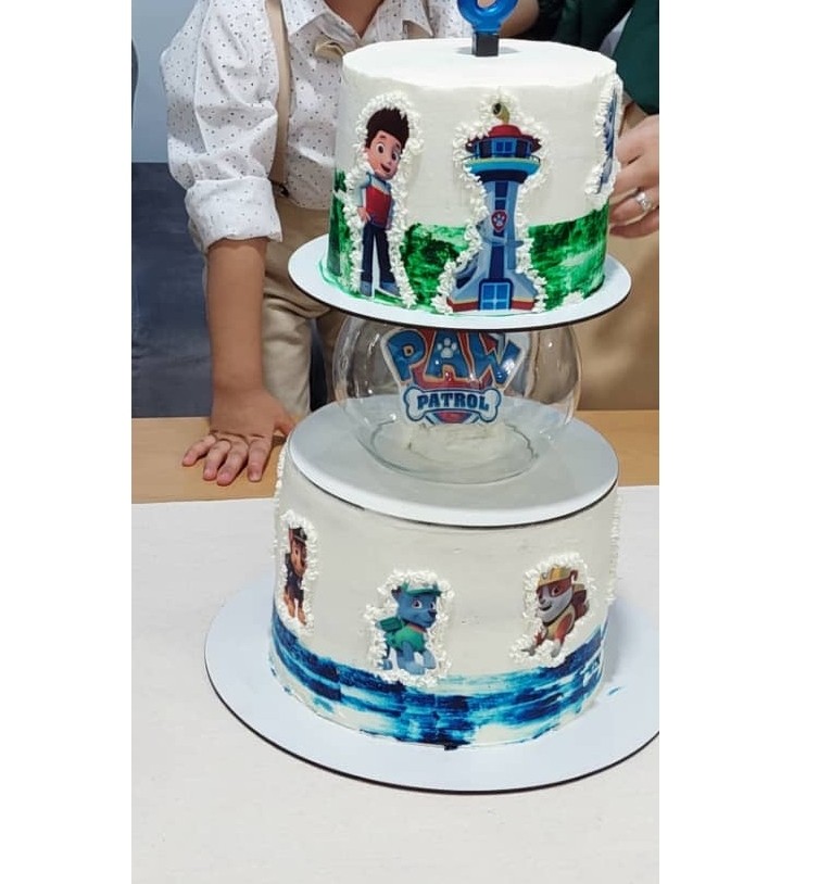 کیک تولد سه سالگی پسرم 