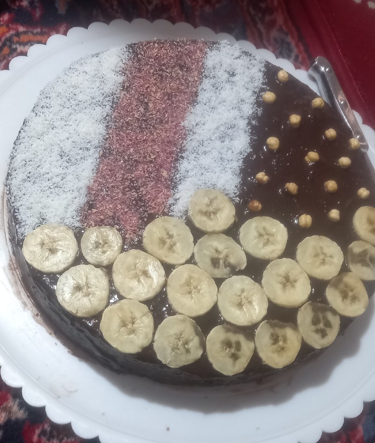 کیک خوشمزه ی اسفنجی