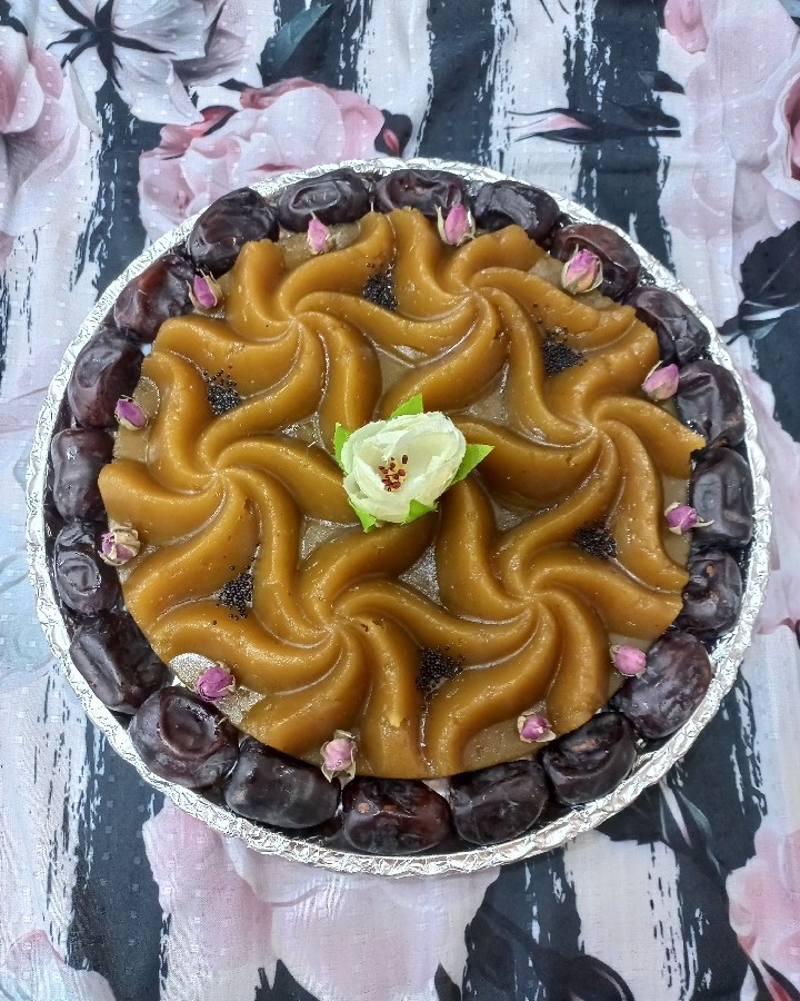 عکس حلوا (خیرات پدر عزیزم)