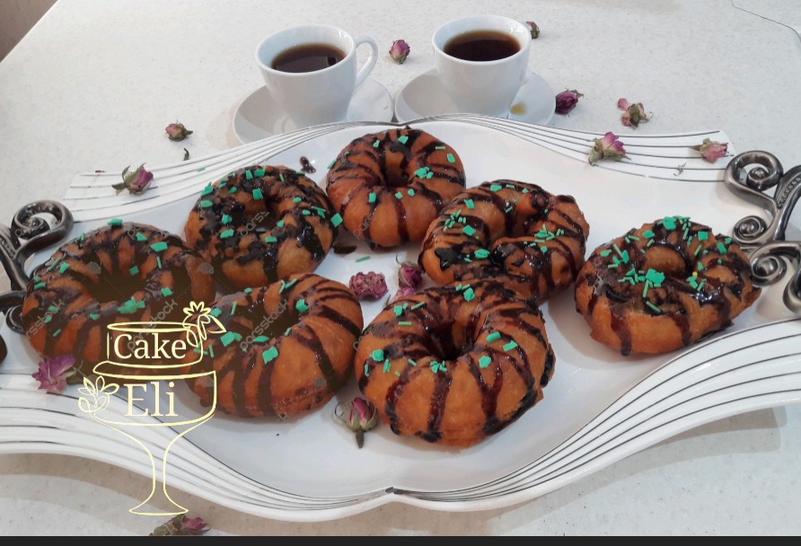 عکس دونات Cake Eli چالش دونات وپیراشکی استادسراجی