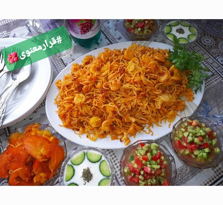 عکس قرارمعنوی ماکارونی ساده...