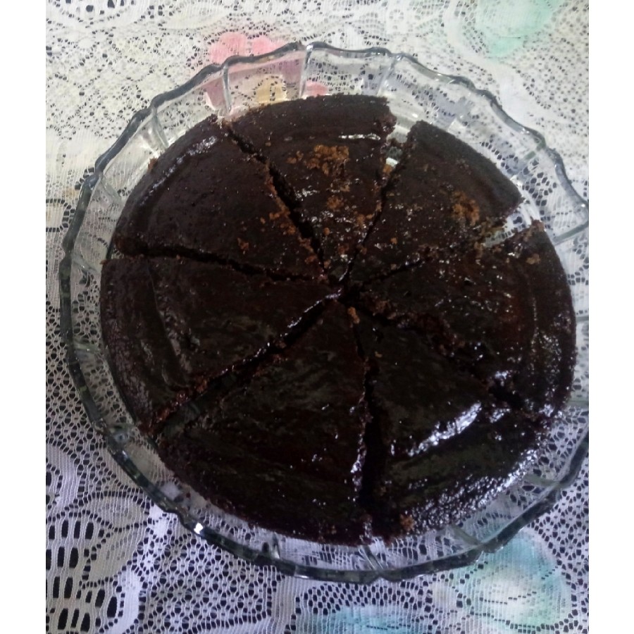 کیک خیس شـکلاتی