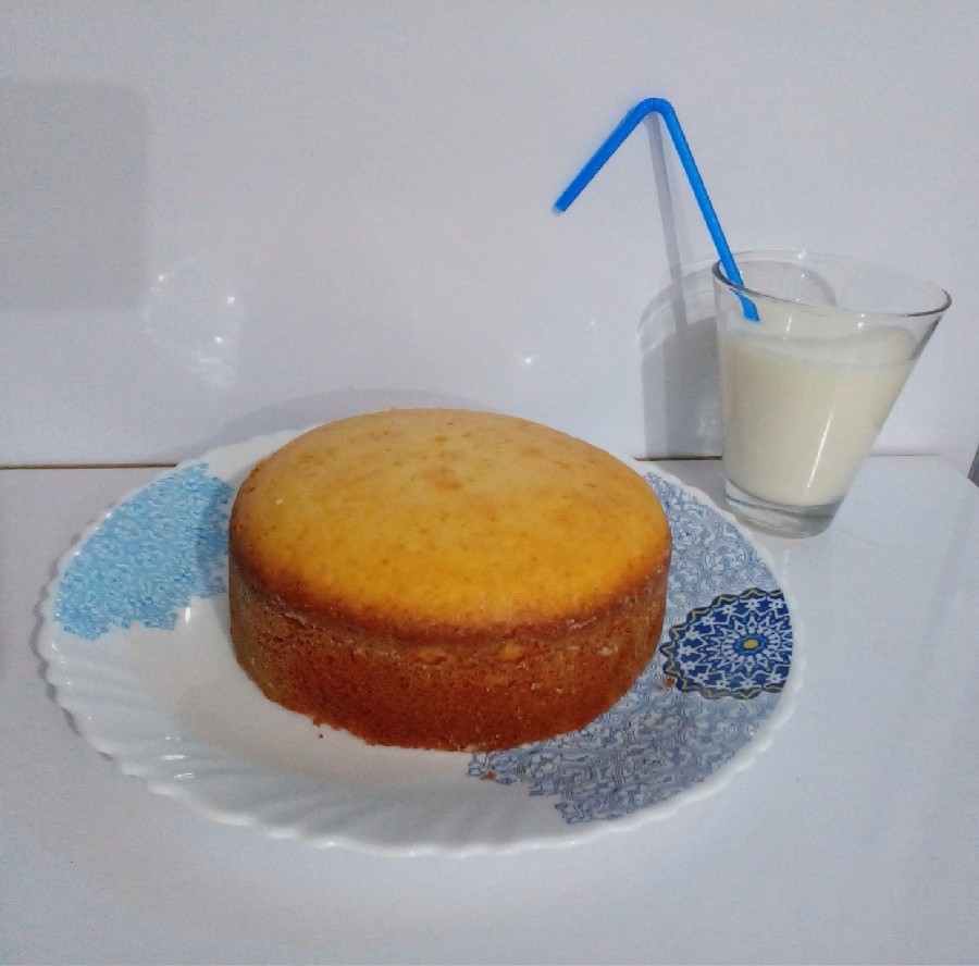 عکس کیک اسفنجی تولد
