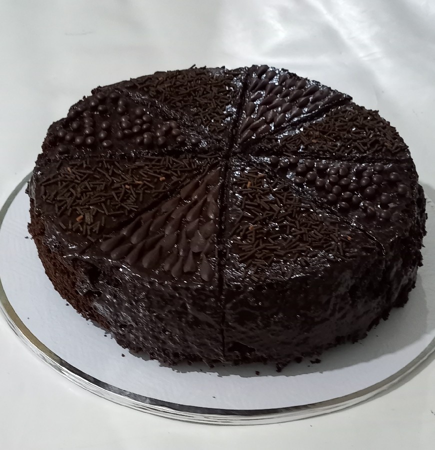 عکس کیک کاپو چاکلت
