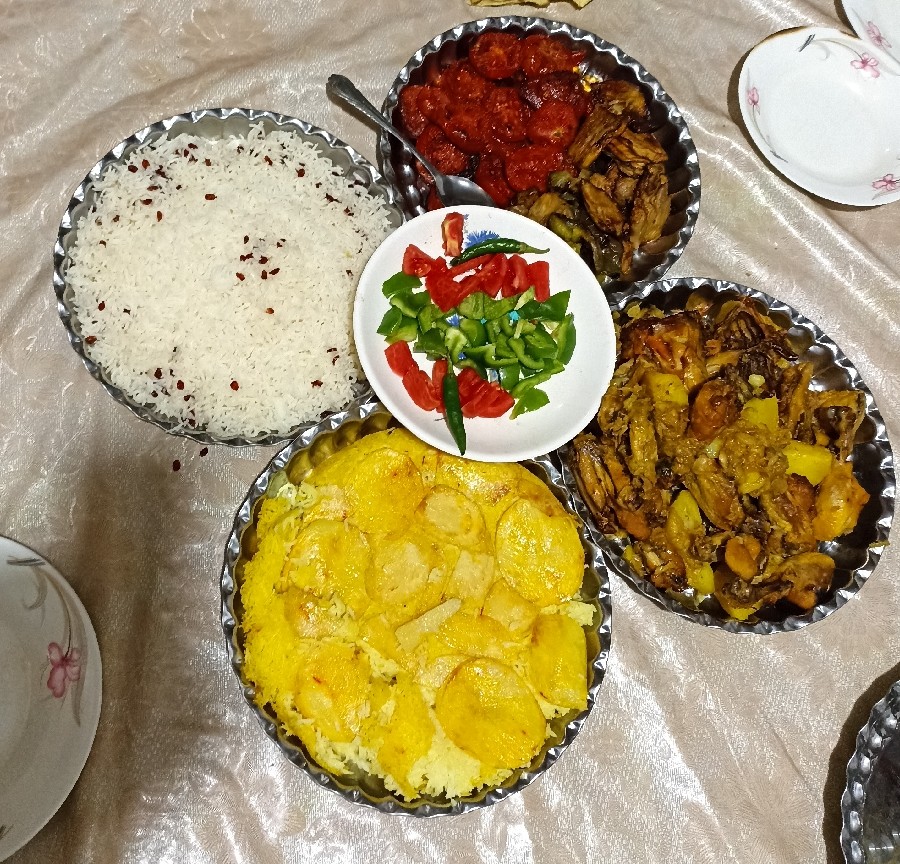 عکس یک شام عالی