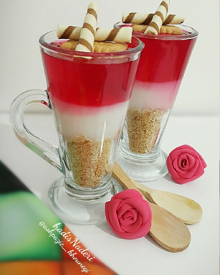 عکس چیزکیک_لیوانی