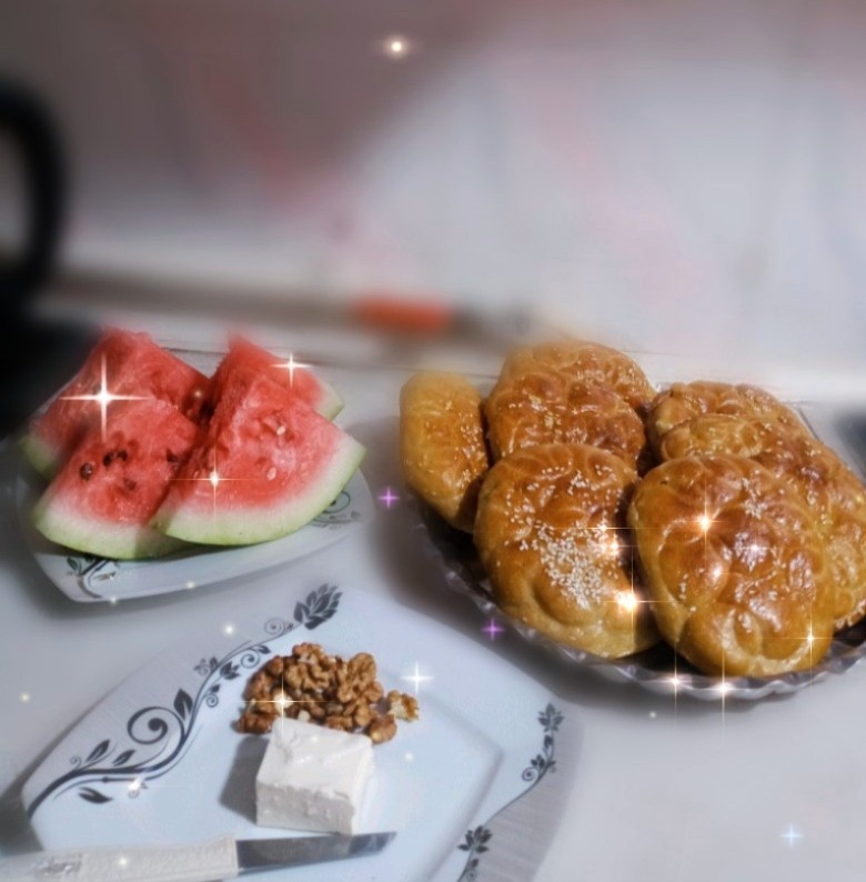 عکس نان روغنی خوشمزه