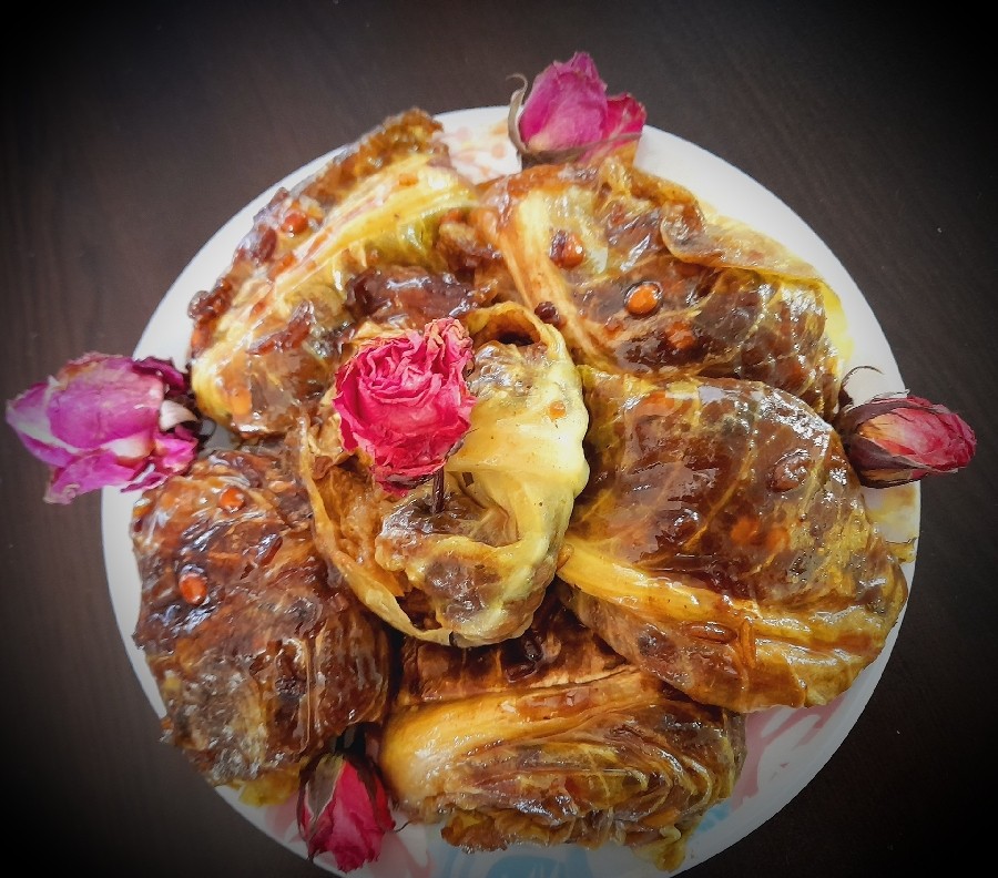 دلمه برگ کلم