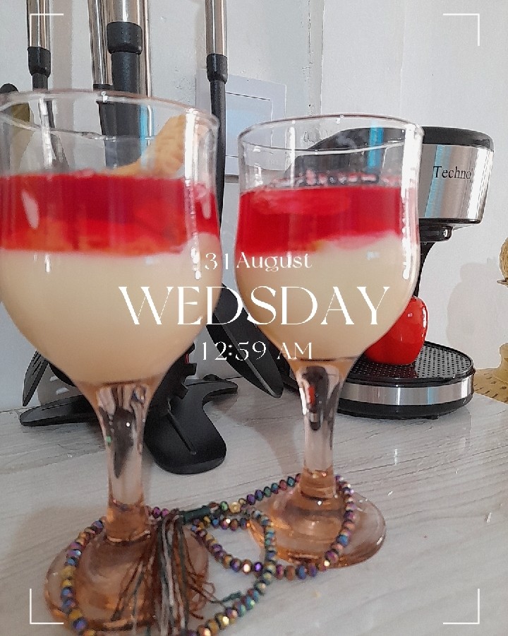 عکس دسر با رویه ژله