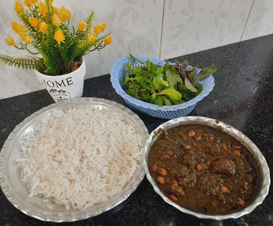 عکس قورمه سبزی