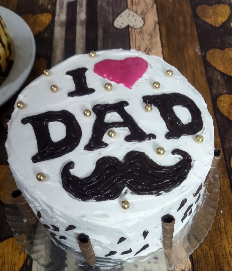 عکس کیک تولد پدرم