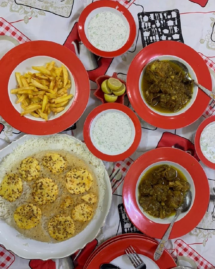 عکس چلو گوشت مجلسی