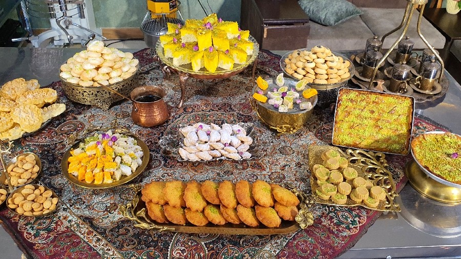 شیرینی یزدی به سبک حاج خلیفه 