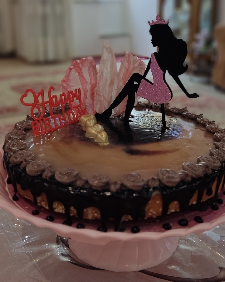 عکس #کیک#تولد#دخترانه#جشن