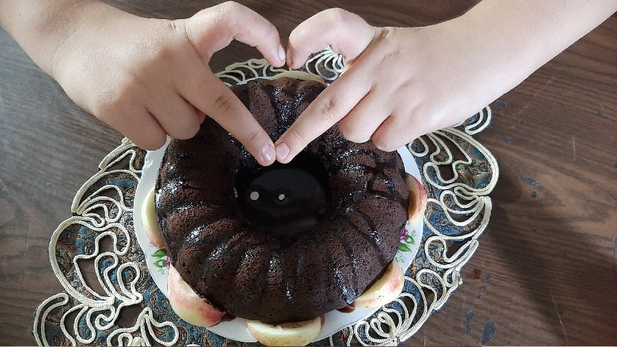 عکس کیک دختر پز برای عصرونه ??