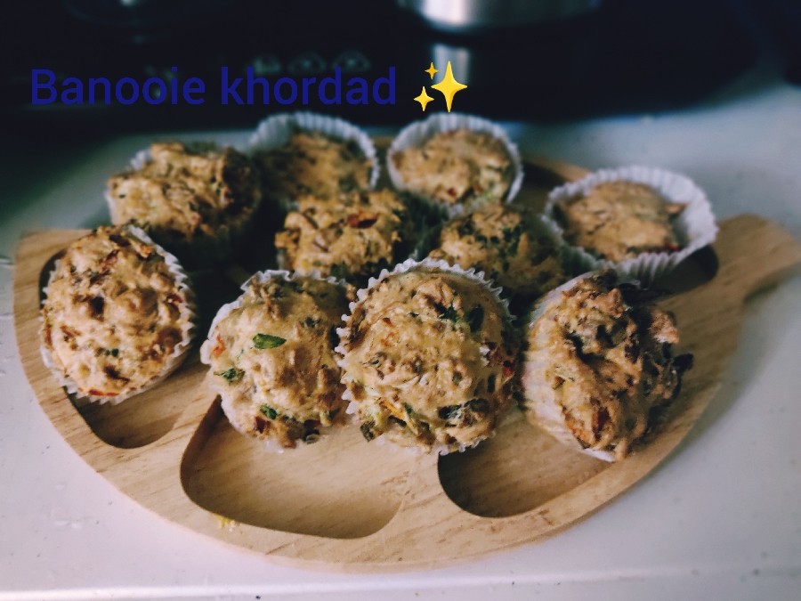 عکس مافین مرغ و پنیر ۱۴۰۱٫۷٫۱۱