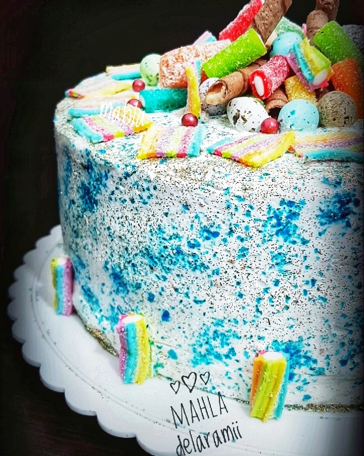 کیک شیری
#کیک تولد