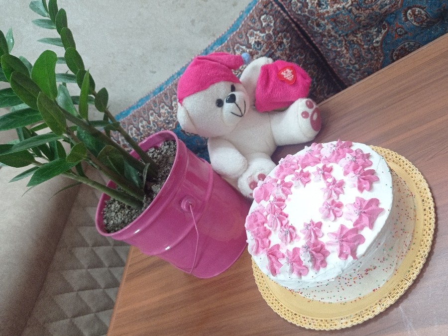 عکس #کیک تولد و ژله 