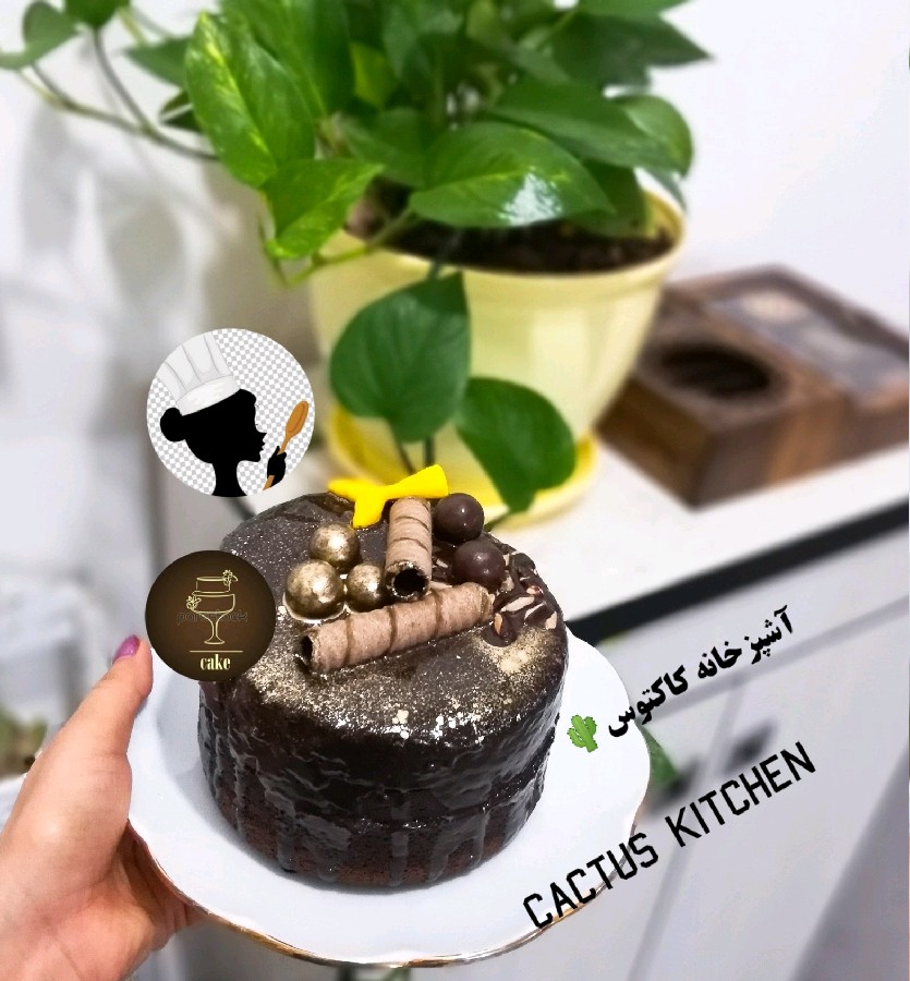 کیک_اسفنجی_شکلاتی