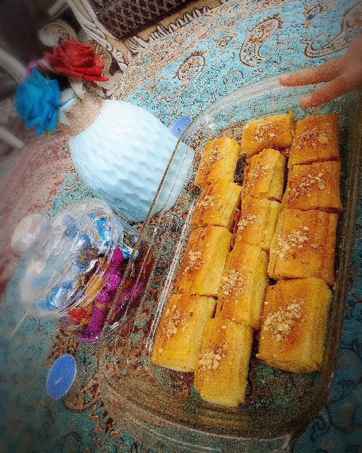 عکس باقلوای خوشمزه