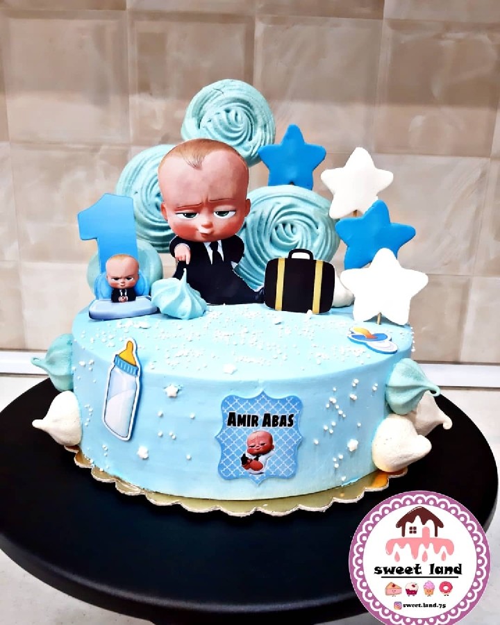 عکس کیک تولد بچه رئیس??