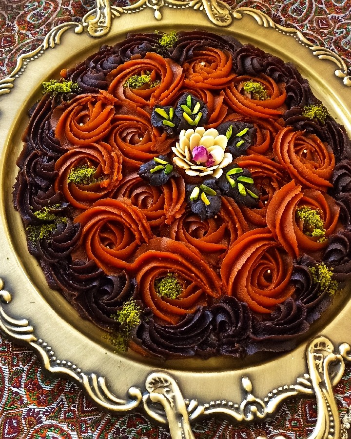 عکس حلوا شیر خشک