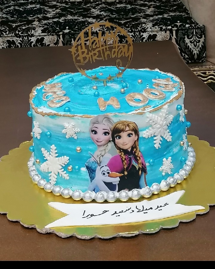 عکس کیک السا و آنا