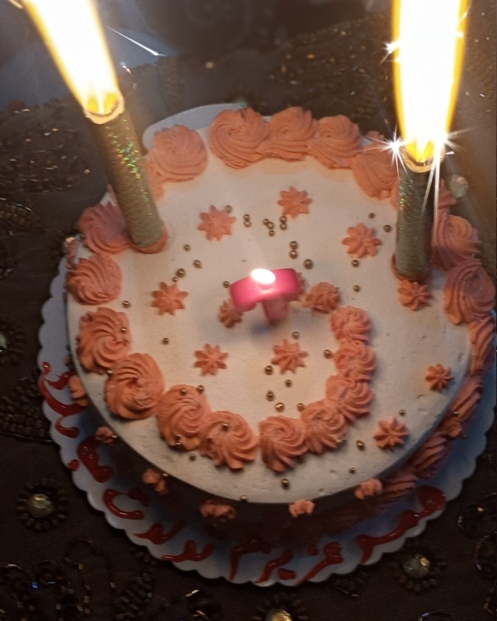 عکس کیک  تولد  خودم   