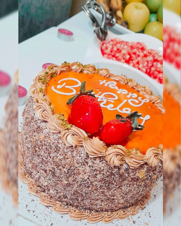 کیک تولد همسری♡