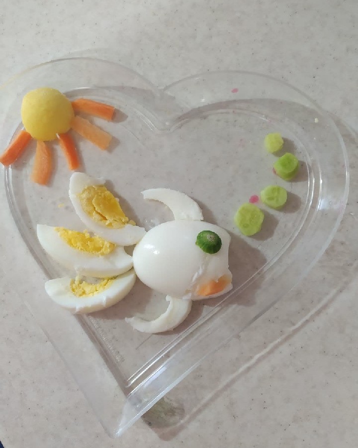 تزئیین تخم مرغ کودک