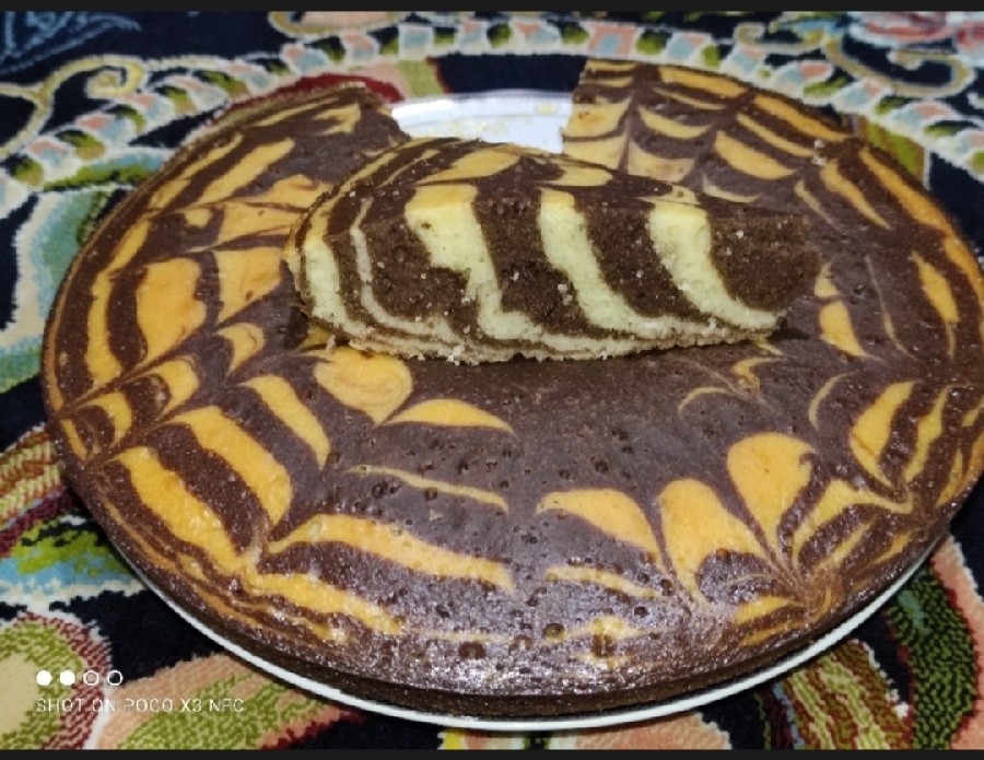 کیک زبرا(دورنگ)(مال پیج قبلیمه پیجم حذف شده)