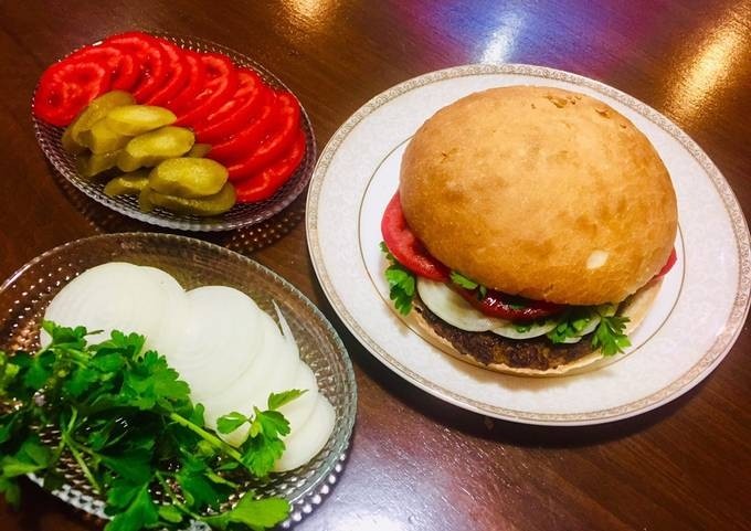 عکس همبرگر جان