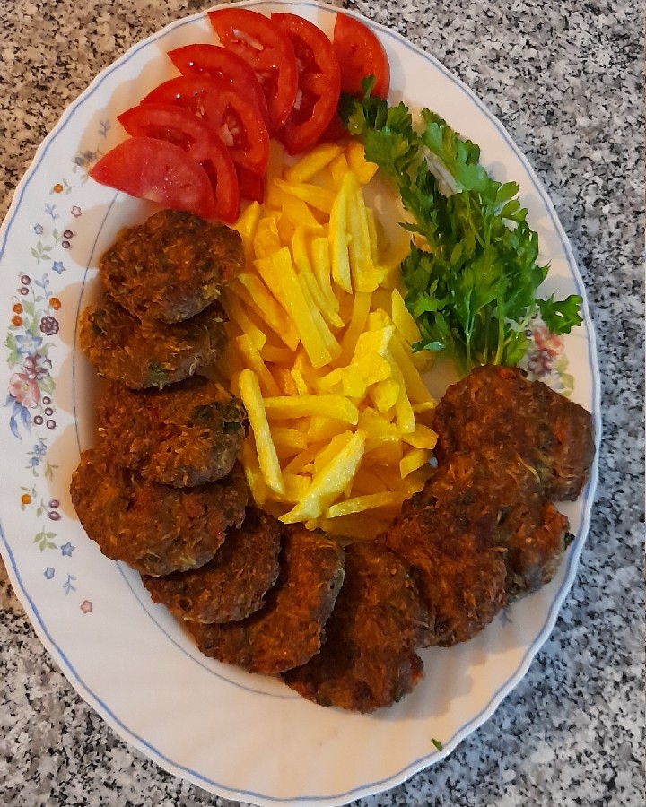 شامی گوشت خوشمزه بادستورخانم سراجی 