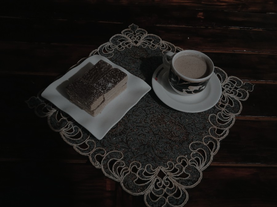 عکس شیرینی میکادو ،شیر قهوه