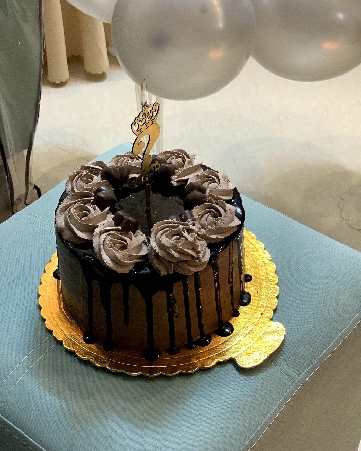 کیک تولد بابام