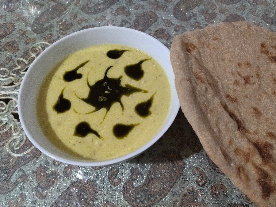 عکس کلجوش با نون محلی...