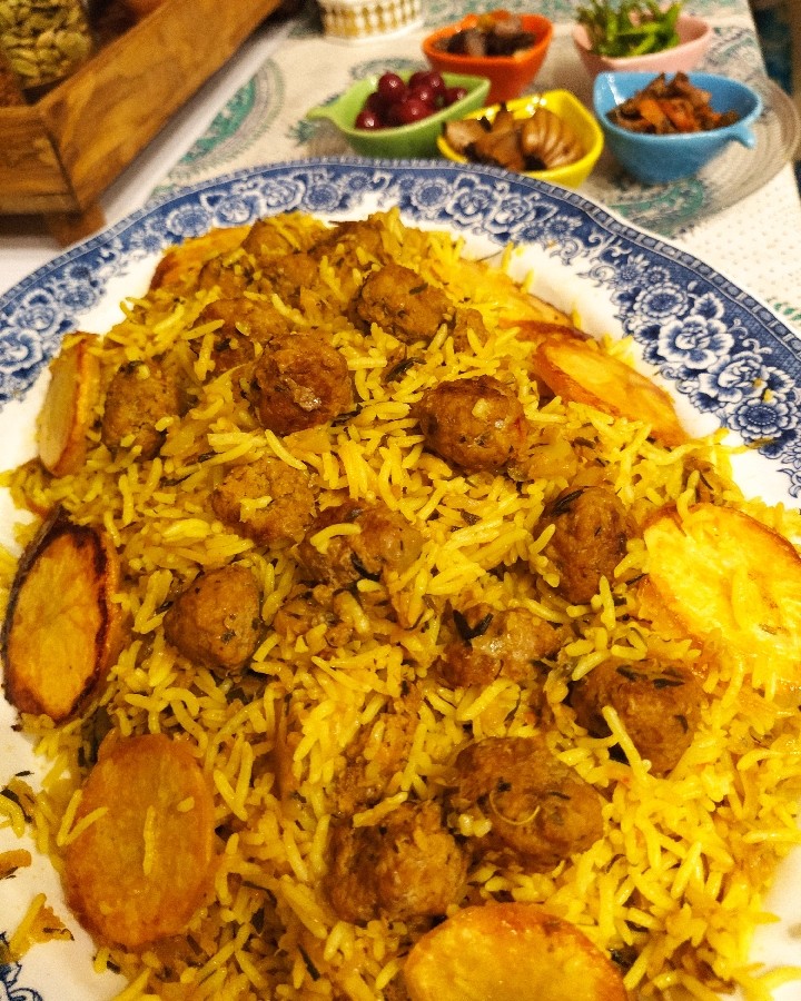 عکس کلم پلو شیرازی