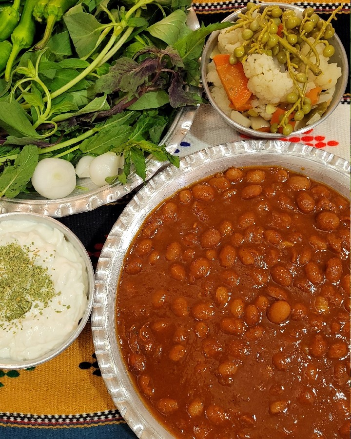 عکس خوراک لوبیا