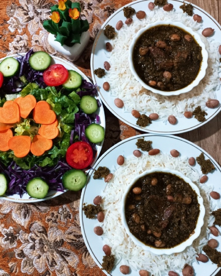 عکس خورشت قورمه سبزی