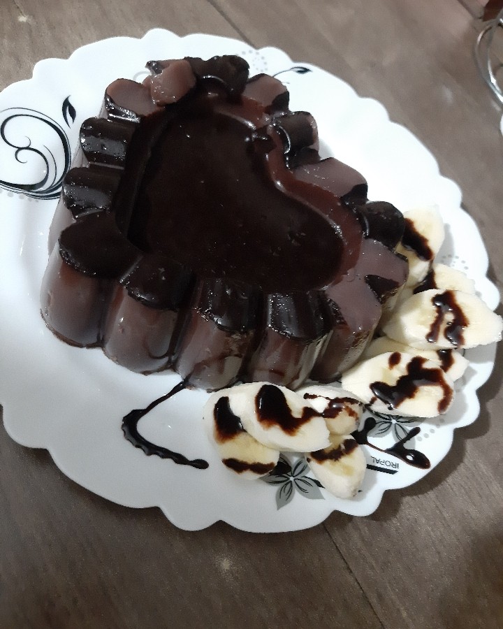 ژله شیرکاکائو