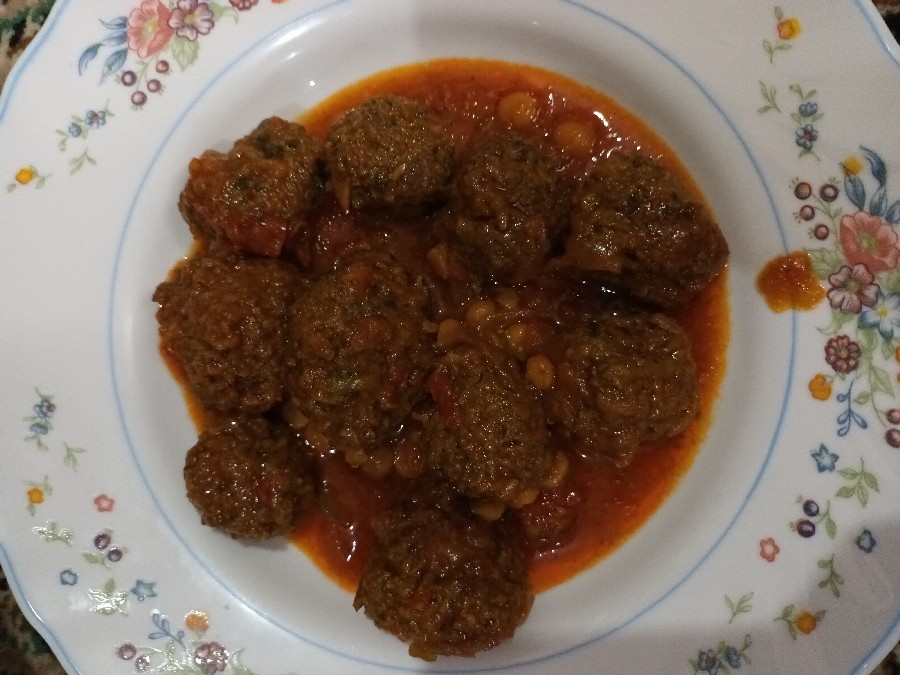 عکس خورشت قلقلی با گوشت گوسفند