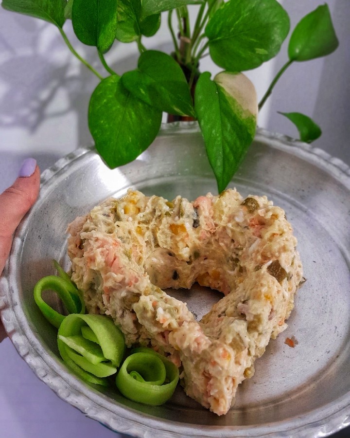 عکس سالاد ماکارانی