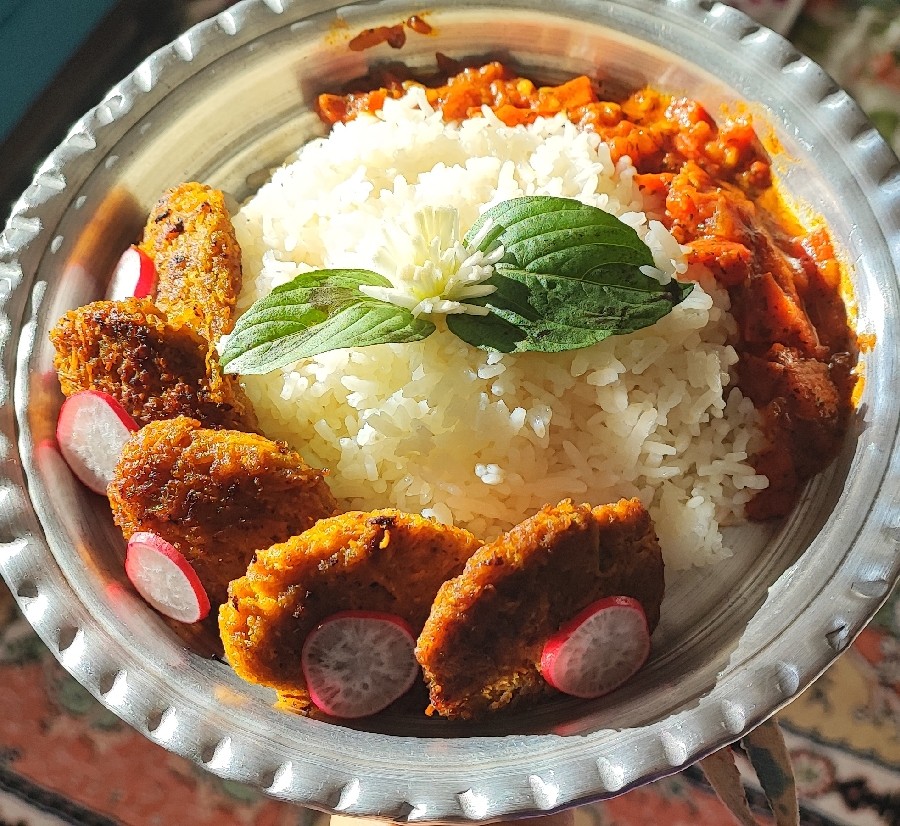 عکس شامی گوشت و هویج