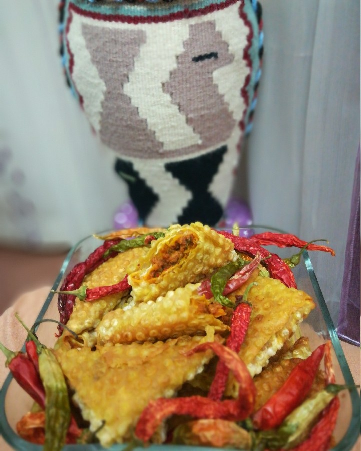 عکس سمبوسه فلفلی