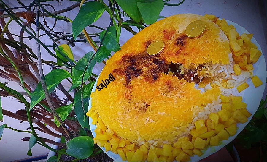 عکس چلو گوشت