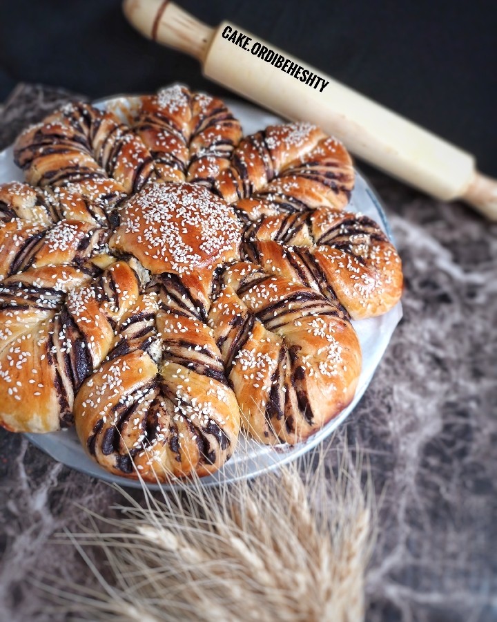 عکس نان بابکای شکلاتی