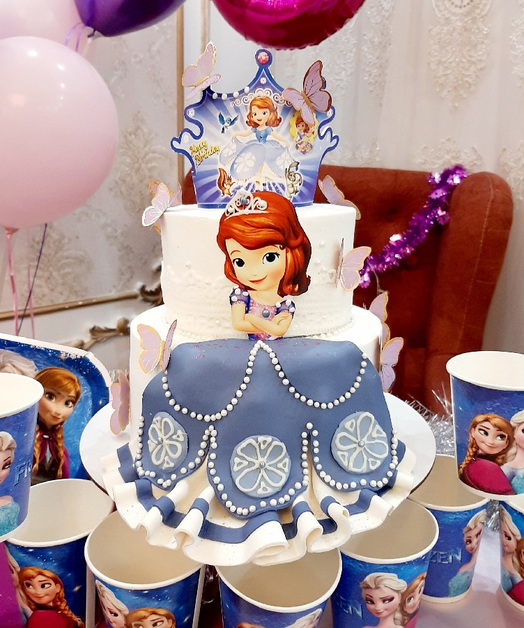 کیک تولد دخترانه 