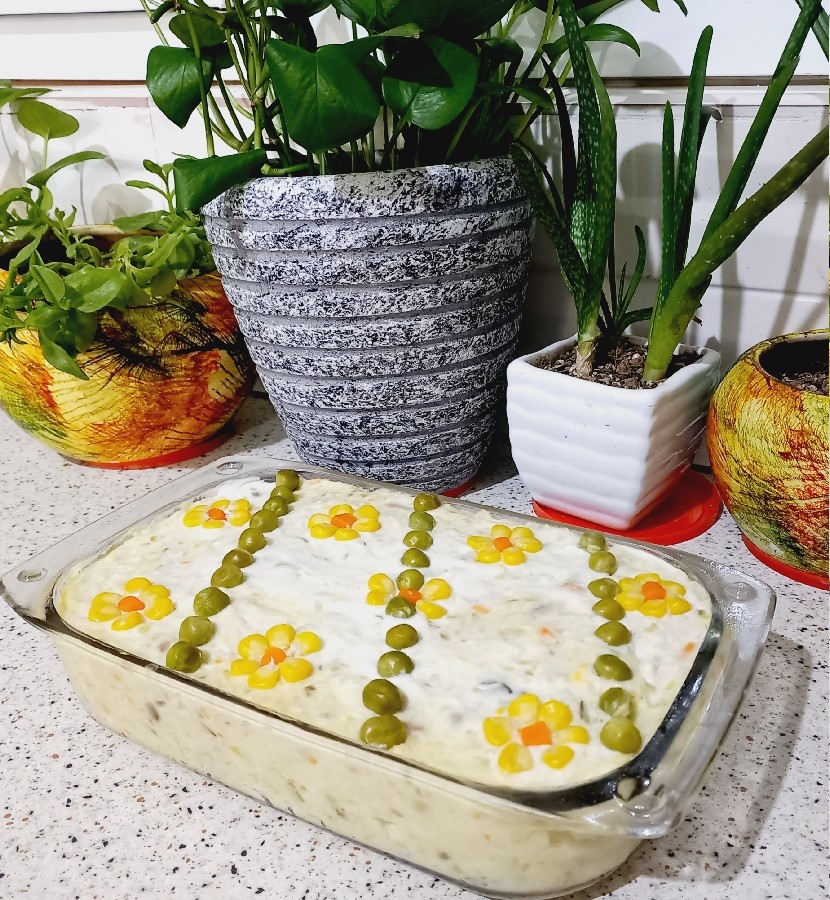 عکس سالاد الویه❤️❤️❤️