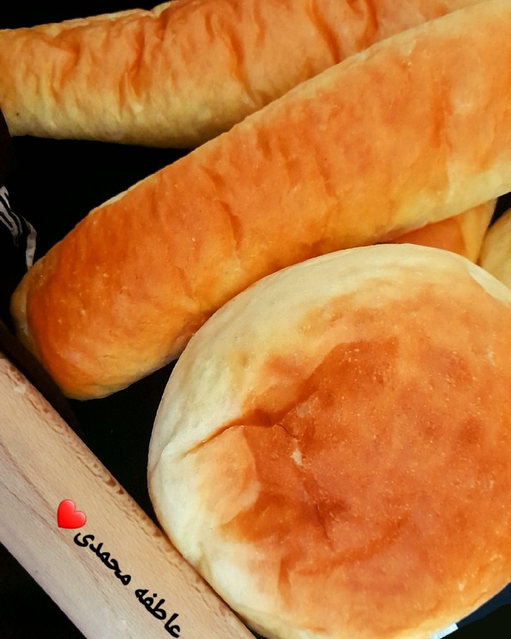 عکس نان باگت
